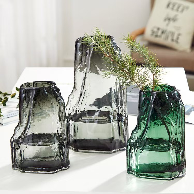 Sklenená vitráž z umelého skla v čínskom štýle