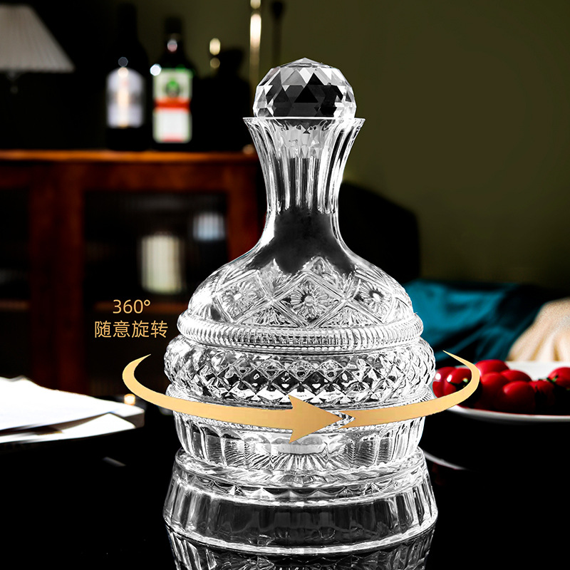 Špičkové otáčajúce víno deliace víno Ornament Pot